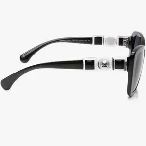 CHANEL | Accessories | Chanel Cc Pearl Butterfly Black  display picture 2